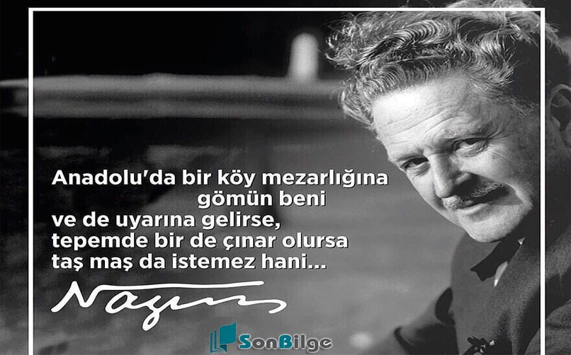 Nazım Hikmet'in vasiyet şiiri 