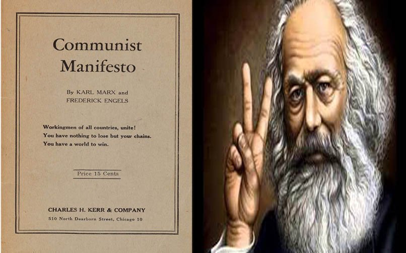 Karl Marx'ın "Komünist Manifesto" Eseri