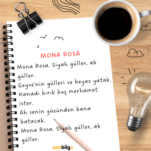 Sezai Karakoç - Mona Rosa